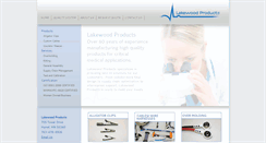 Desktop Screenshot of lakewoodproductsinc.com
